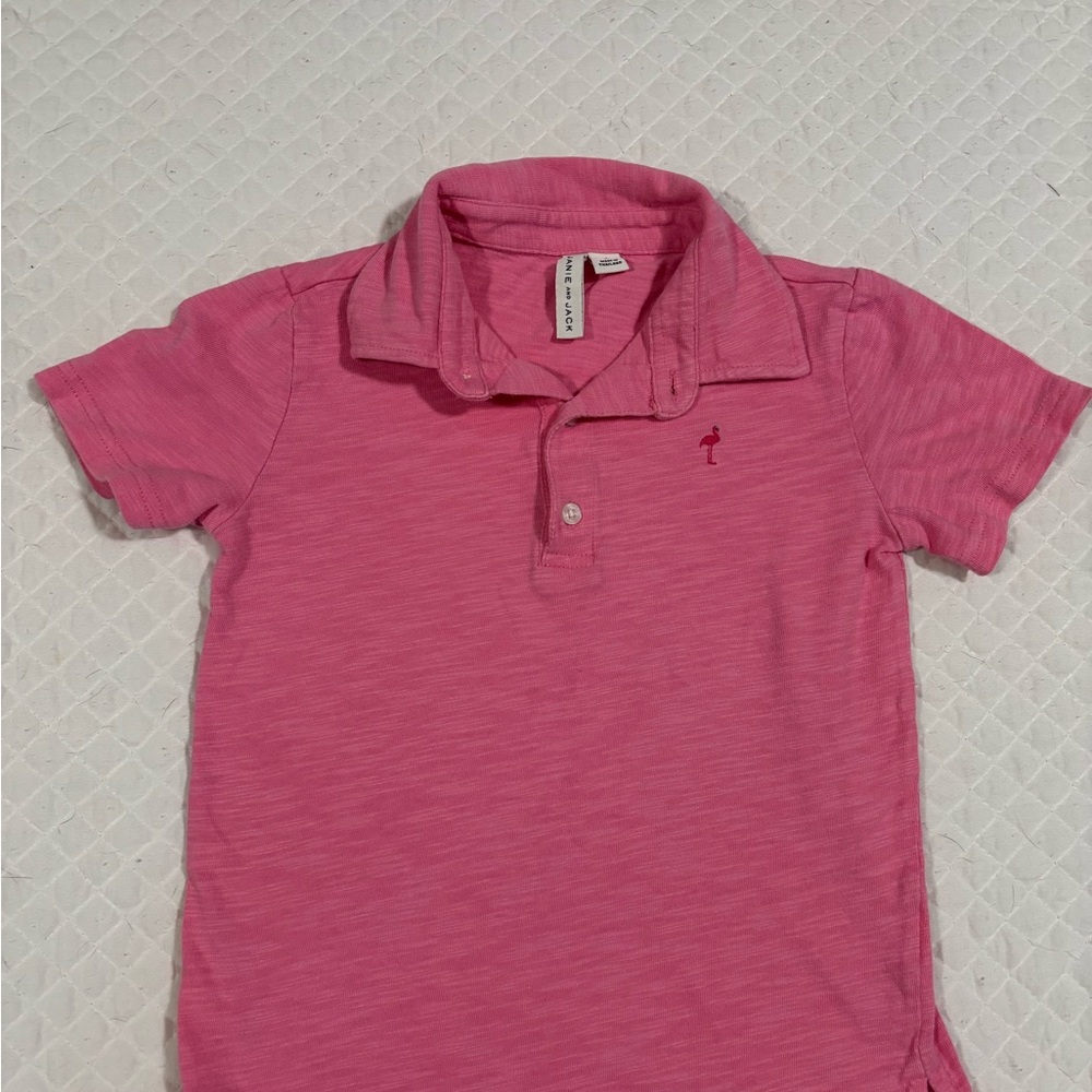 Janie and Jack Pink Polo Shirt for Kids